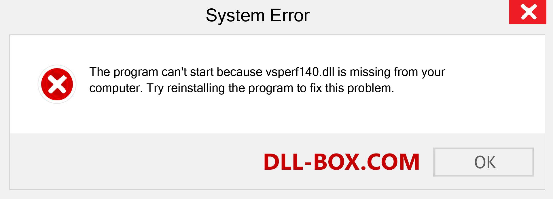  vsperf140.dll file is missing?. Download for Windows 7, 8, 10 - Fix  vsperf140 dll Missing Error on Windows, photos, images